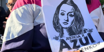 Rechazaron la prisión domiciliaria del acusado por el transfemicidio de Azul Semeñenko Marcha por justicia para Azul Semeñenko.