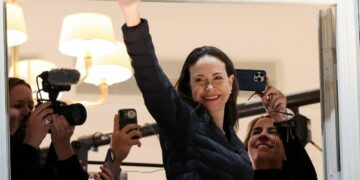 María Corina Machado reapareció en Oslo María Corina Machado reapareció en Oslo