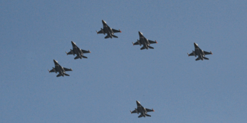 Milei presentó los F-16 y afirmó que el país “recupera seguridad y soberanía aérea” Milei presentó los F-16 y afirmó que el país “recupera seguridad y soberanía aérea”