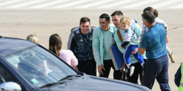 Messi ya está en el país para pasar las fiestas en familia Messi ya está en el país para pasar las fiestas en familia