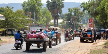 Nueve civiles camboyanos murieron en combates fronterizos Nueve civiles camboyanos murieron en combates fronterizos