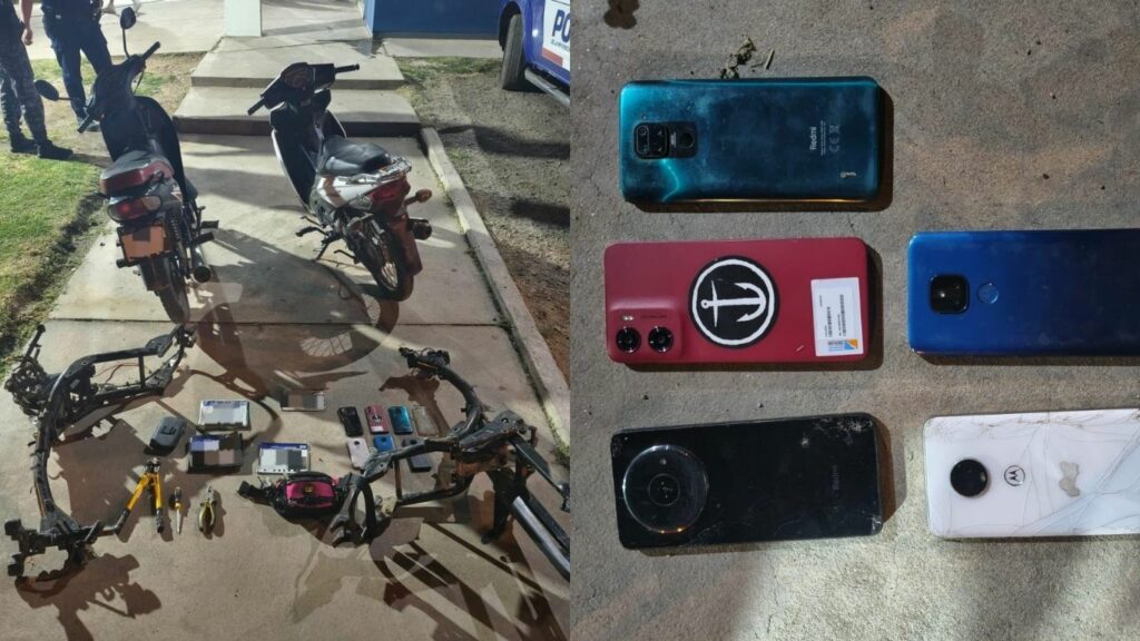 Operativo contra un desarmadero: detenidos y motocicletas recuperadas Operativo contra un desarmadero: detenidos y motocicletas recuperadas