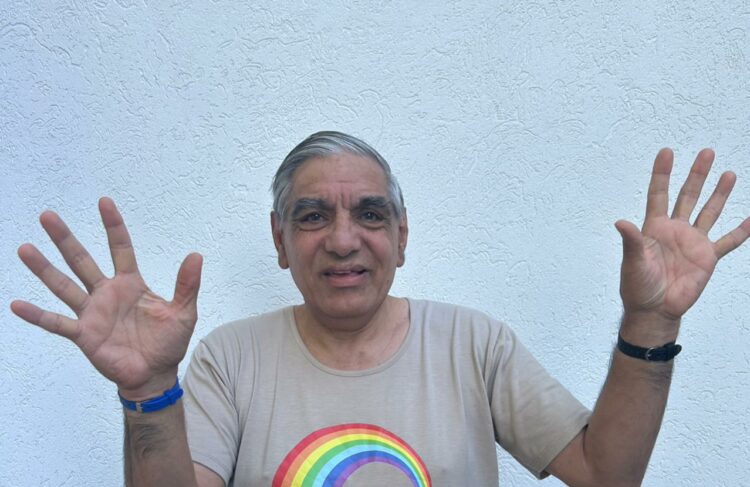 Eduardo, integrante de “Circo de luz”.