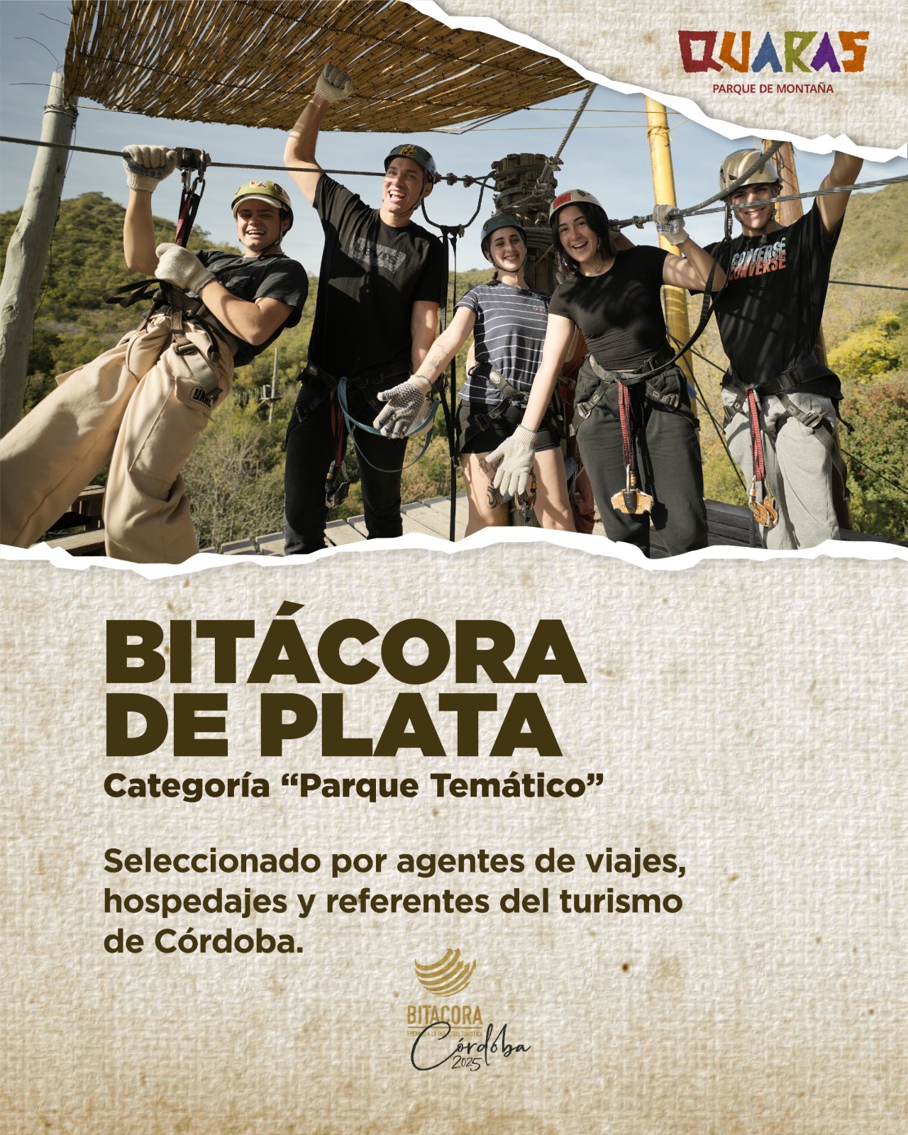 Quaras obtuvo el premio Bitácora de Plata 2025 Quaras obtuvo el premio Bitácora de Plata 2025