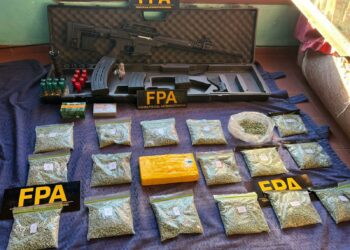 Se secuestraron más de 23 mil pastillas de Rohypnol, cocaína, marihuana, armas, vehículos y dinero en efectivo por un valor superior a los 346 millones de pesos.