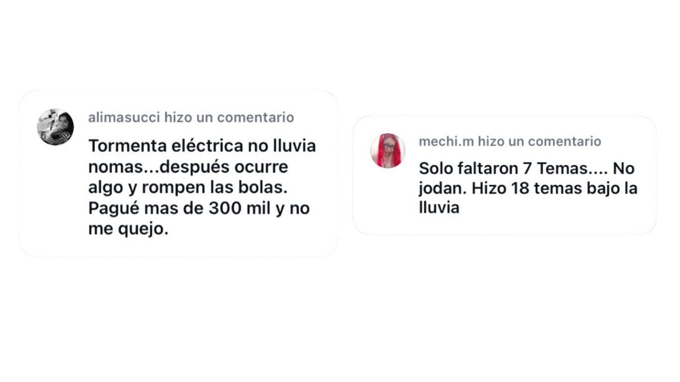 Tras una hora de espectáculo se suspendió el show de Shakira: malestar y críticas del público Tras una hora de espectáculo se suspendió el show de Shakira: malestar y críticas del público