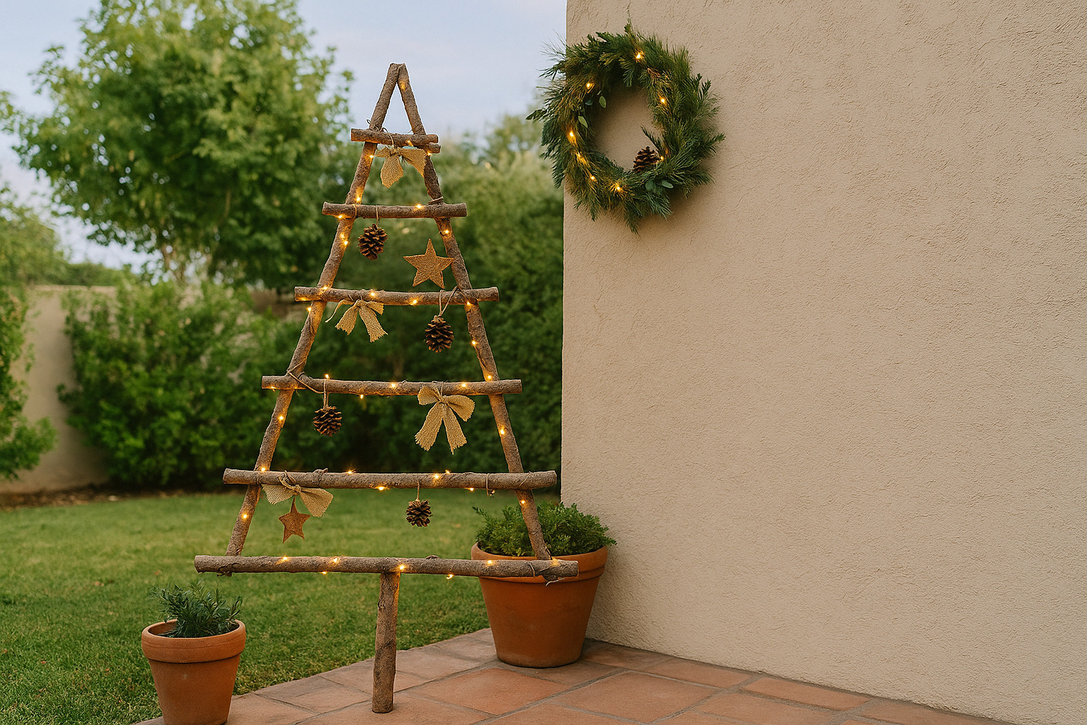 Decoración navideña: naturaleza, economía y afecto Decoración navideña: naturaleza, economía y afecto