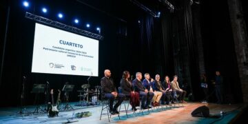 La Unesco evalúa declarar al cuarteto como Patrimonio Cultural Inmaterial de la Humanidad El municipio, durante la presentación en 2014 en la que anunció que la Unesco había admitido al cuarteto como candidato argentino.