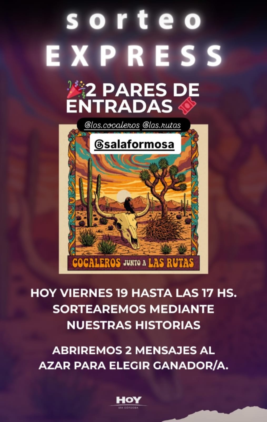 Los Cocaleros y Las Rutas traen rock y psicodelia a Sala Formosa