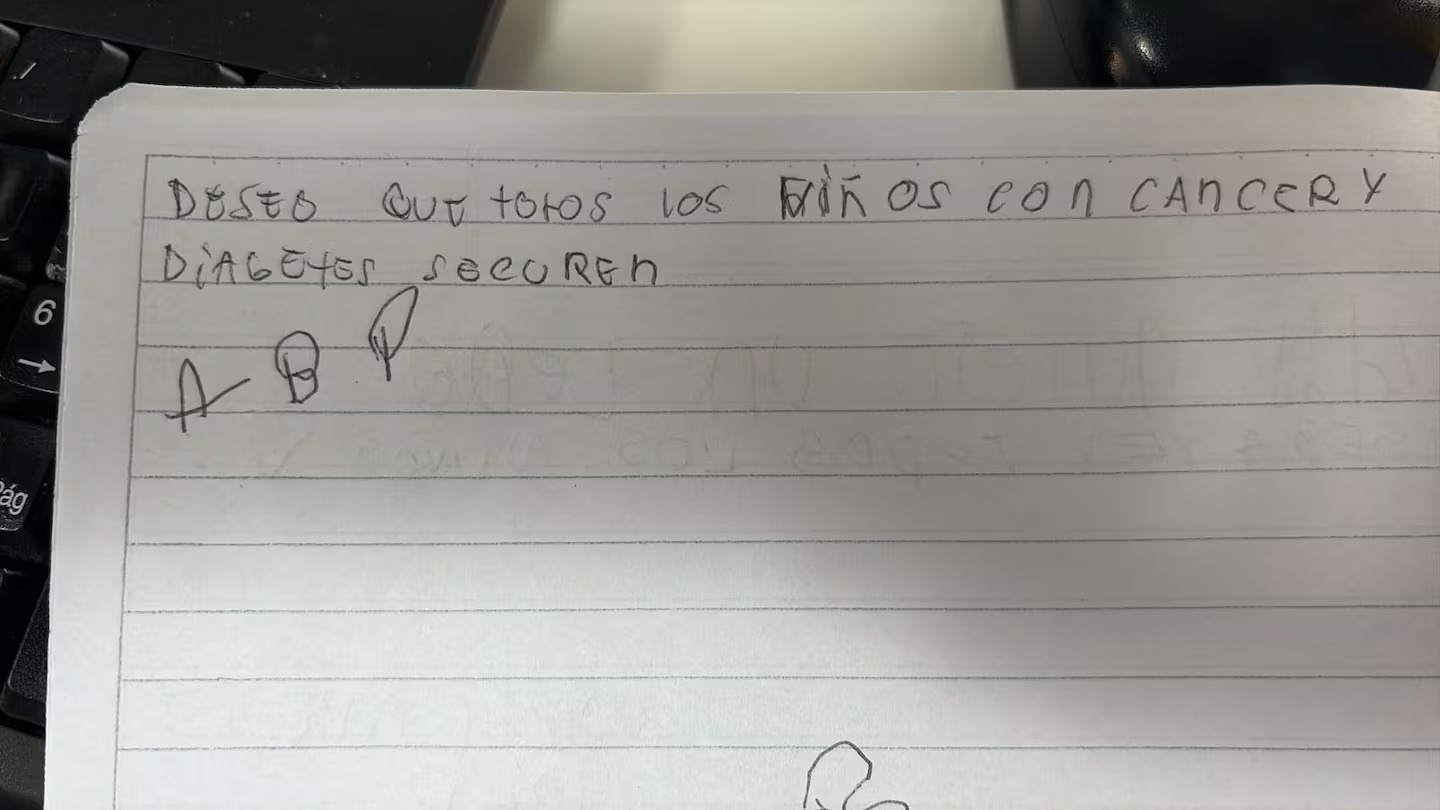 Los conmovedores deseos de los chicos del Hospital de Niños de Córdoba
