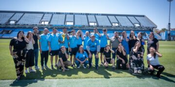 Belgrano destina la multa a construir un polideportivo para personas con discapacidad