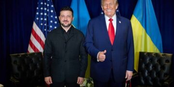 Zelenski y Trump se reunieron en Florida