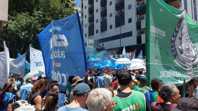 Rechazo sindical a la reforma laboral: gremios marchan este jueves Foto: Juan Ramé / SRT.