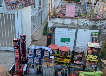 Desarticularon más de 1.000 puestos ilegales de pirotecnia