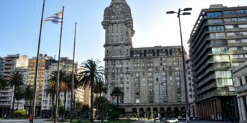 Palacio Salvo en Montevideo, Uruguay. Foto: Nikolai Kolosov.