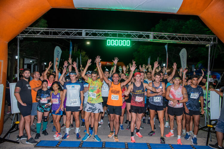 Villa del Totoral calienta motores con el Club Running, antesala de la Maratón Nocturna Running