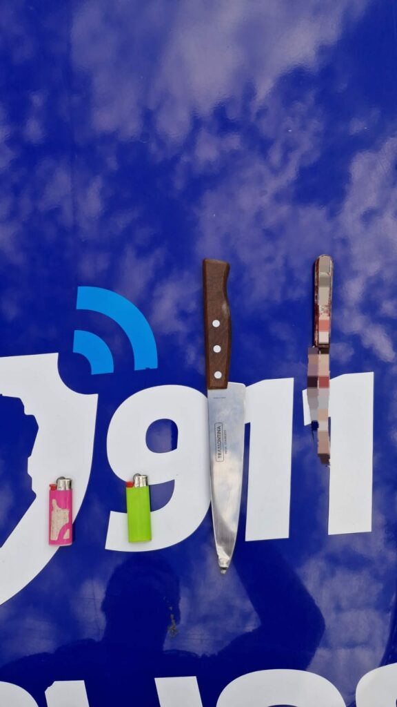 Agredió a su pareja, amenazó con incendiar la vivienda y quedó detenido