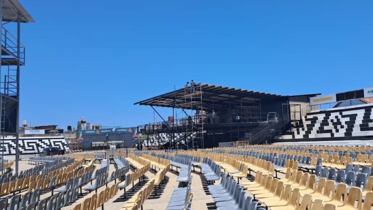 El Festival de Cosquín inaugurará una Terraza Gastronómica Con una inversión superior a los 250 millones de pesos, Cosquín avanza en la construcción de la nueva Terraza Gastronómica. Foto: gentileza La Voz.