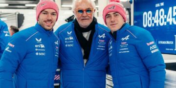 Alpine puso primera: el A526 con motor Mercedes salió a pista bajo la mirada de Colapinto