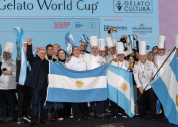 Argentina obtuvo el tercer puesto en el Mundial del Helado Artesanal en Italia