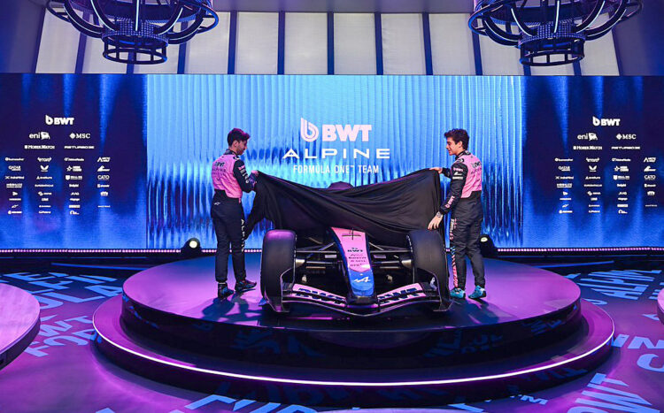 Franco Colapinto y Pierre Gasly probarán juntos por primera vez el nuevo.