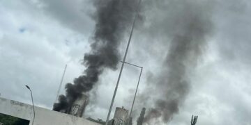 Nuevo incendio en el local abandonado de la ex Soppelsa en Córdoba