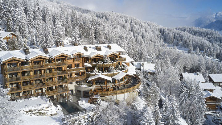 Crans Montana, el lugar paradisíaco donde se produjo el siniestro.