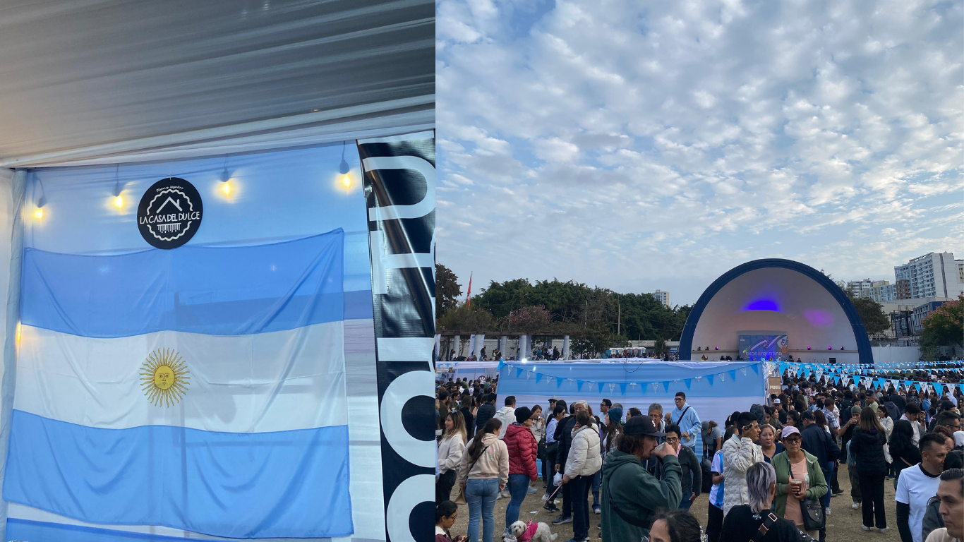 Expo argentina en Lima, Perú.