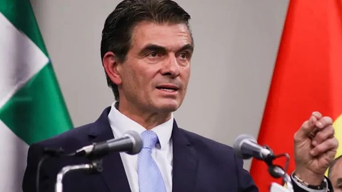 Declaran la emergencia energética y social en Bolivia El presidente de Bolivia, Rodrigo Paz Pereira.