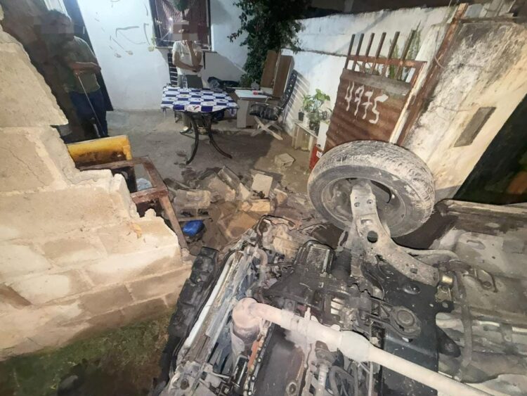 El hecho ocurrió en las últimas horas en la intersección de calles Francisco de Arteaga y Roque A