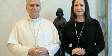 El papa León XIV recibió María Corina Machado