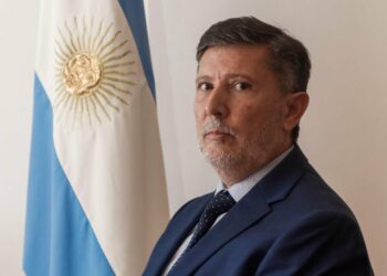 El titular de la SIDE, Cristian Auguadra.