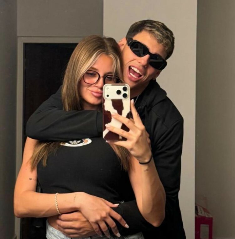 Las interacciones en redes sociales entre el cuartetero y Paloma Silberberg pasaron de los "likes" a las salidas compartidas en el Festival de Jesús María.