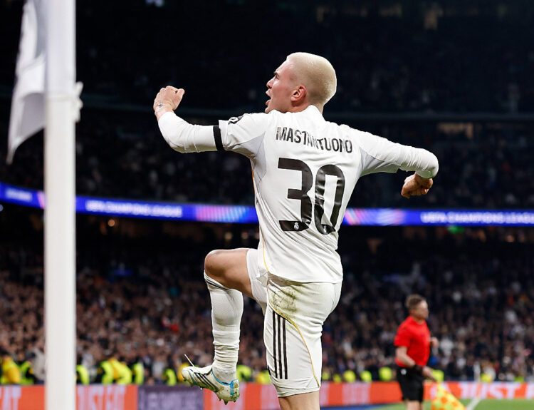 NOTICIAS ARGENTINAS BAIRES ENERO 20: Real Madrid se impuso ante Monaco   en el estadio Santiago Bernabéu, por la eliminatoria de Fase liga de UEFA Champions League. FOTO: (X/REDES@realmadrid)/NA.