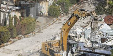 Israel derribó la sede de la ONU para Palestina en Jerusalén Este