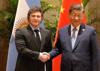 Javier Milei negó que vaya a romper lazos con China.