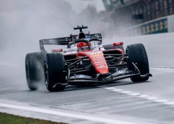 La lluvia frenó la acción y Alpine decidió no arriesgar