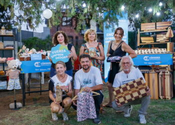 Marcas cordobesas expusieron sus productos en Alta Gracia.