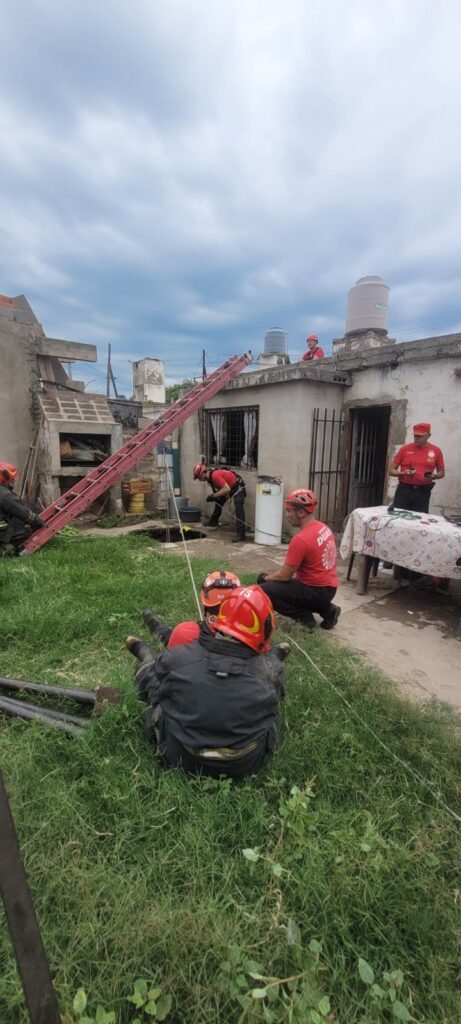 Ocurrió este sábado en horas del mediodía en calle Congreso 5800 de barrio Villa El Libertador.