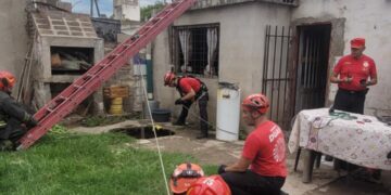 Ocurrió este sábado en horas del mediodía en calle Congreso 5800 de barrio Villa El Libertador.