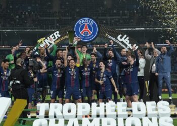 PSG venció al Olympique de Marsella y conquistó la Supercopa de Francia