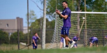 Primera prueba de fútbol de Talleres en la pretemporada Primera prueba de fútbol de Talleres en la pretemporada