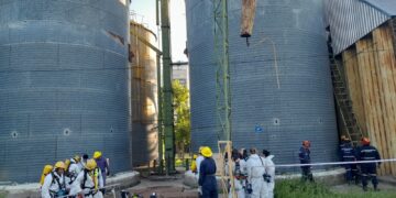 Hallaron un cuerpo sin vida en un silo abandonado *Procedimiento realizado en la ciudad de Río Tercero*