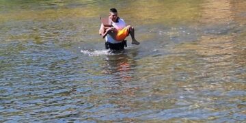Rescataron a un niño que se ahogaba en el balneario de Despeñaderos Rescataron a un niño que se ahogaba en el balneario de Despeñaderos