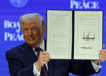 Trump presentó el Consejo de Paz en el Foro de Davos