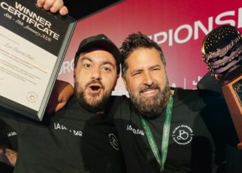 La hamburguesería La Birra Bar se consagró campeona en Dubai. Foto: Instagram.