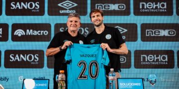 Vázquez se puso la 20 y avisó: “Quiero devolverle a Belgrano todo lo que me dio”