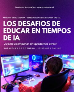 Un curso para acompañar y educar en tiempos de Inteligencia Artificial