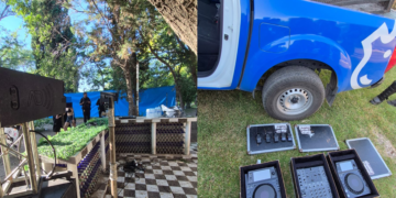 Secuestro de equipos y desarticulación de la fiesta clandestina en Villa Esquiú