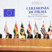 El documento fue rubricado por los cancilleres del bloque sudamericano y las máximas autoridades europeas.